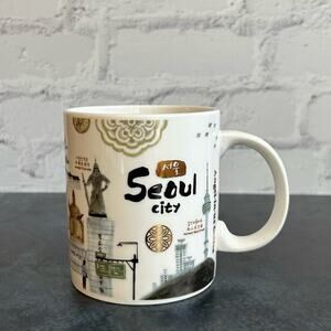 Angel-In-Us Seoul City Korea Landmarks Coffee Mug